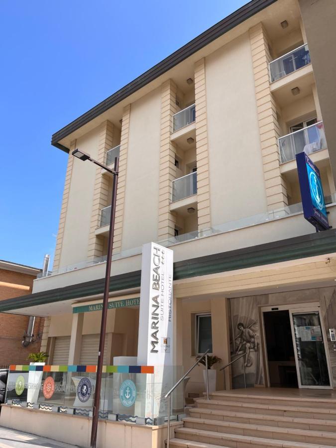 Marina Beach Aparthotel Rimini Exterior photo